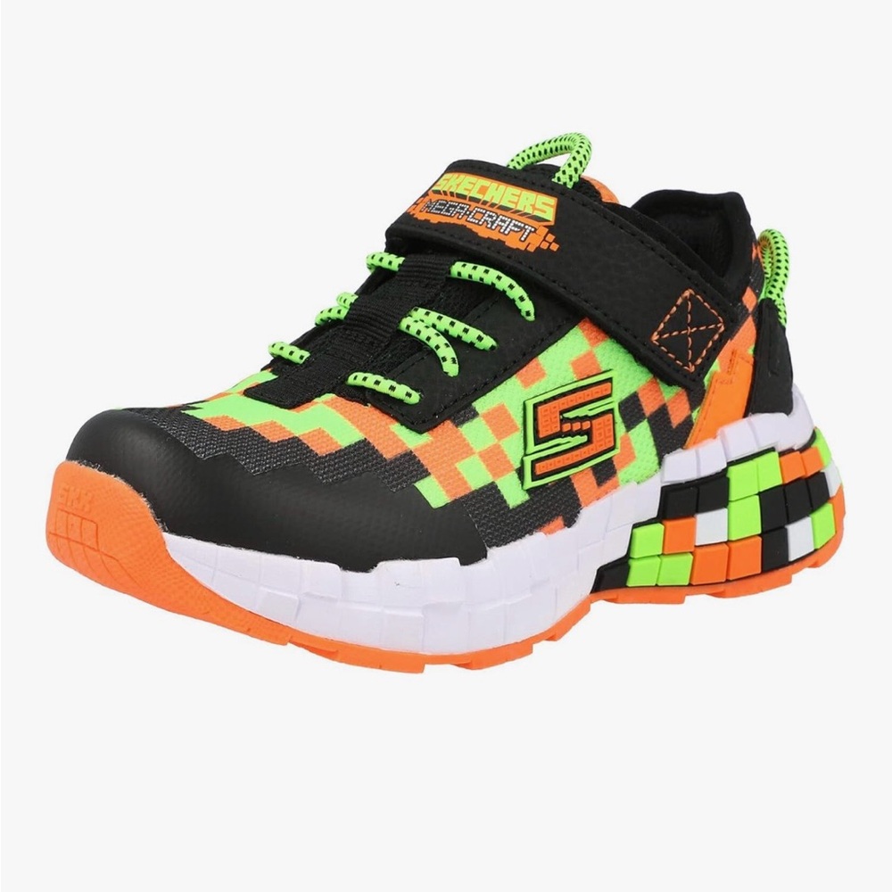 Skechers Unisex Youth Mega Craft Sneakers, Youth size 5 equals women’s 6 1/2